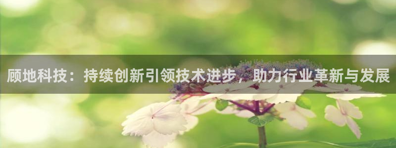 顾地科技：持续创新引领技术进步，助力行业革新与发展