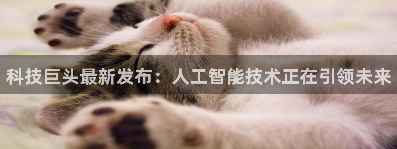 科技巨头最新发布：人工智能技术正在引领未来